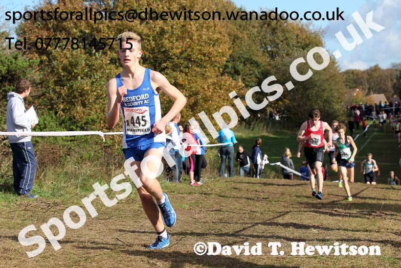 Mens under-17s National Cross Country Relays. Photo: David T. Hewitson/Sports for All Pics